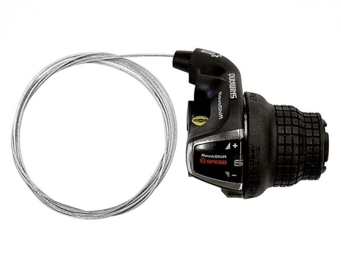 Шифтер Shimano SL-RS35 (индекс., черный, 6 ск.)