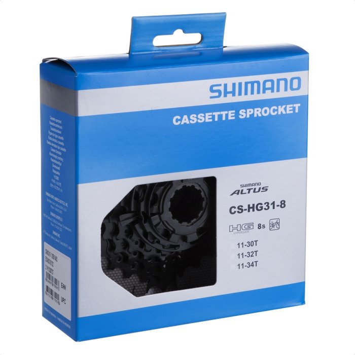 Кассета Shimano CS-HG31-8 (11-30, черный)