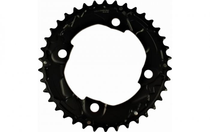Звезда передняя для Shimano FC-M677 (черный, 38)