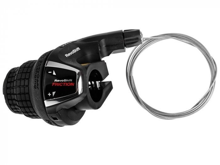 Шифтер Shimano SL-RS35 (фрикц., черный, 3 ск.)