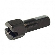 Ниппель DT Swiss Pro Lock Hexagonal Aluminium 14мм, черный