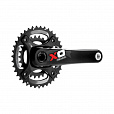 Система шатунов Sram X0, карбон, красная, 175мм, 28х42Т, BB30