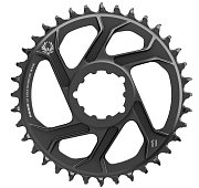 Звезда передняя Sram X-Sync 2 Direct Mount Eagle, 36T, 6mm, черная, алюминиевая