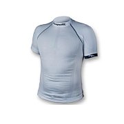 Термомайка Rogelli COMPRESSION короткий рукав, белая, M