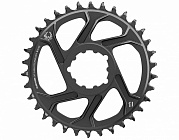 Звезда передняя Sram X-Sync 2 Direct Mount Eagle Boost, 34T, 3mm, черная, алюминиевая