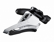 Переключатель передний Shimano FD-M7100, 2х12ск. 36-38Т средний хомут, side-swing, передяя тяга