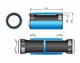 Каретка FSA BB386EVO на BB86, шоссе, Pressfit 41x86.5 / 30x86.5