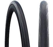 Покрышка Schwalbe Lugano II 25-622 черная, жесткий корд