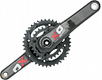 Система шатунов Sram X0, карбон, красная, 175мм, 28х42Т, BB30