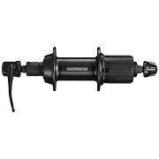 Втулка задняя Shimano FH-TX500, 32 отв, 8/9ск, QR, V-brake, без кожуха, черная