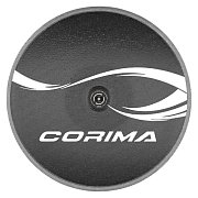 Колесо Corima Disc CN S Tubular, заднее, белые наклейки, v-brake