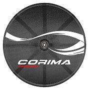 Колесо Corima Disc C+ S Tubular Ceramic Speed, заднее, белые наклейки, трековое