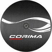 Колесо Corima Disc Lenticular C+ S Tubular, переднее, белые наклейки, трековое