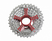 Кассета Sram PG-990 9ск. 11-13-15-17-20-23-26-30-34 красный паук