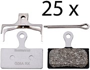 Колодки тормозные Shimano G05A  для дисковых тормозов, органические на алю пластине, б/уп., 25 пар