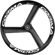 Колесо Corima 3 Spoke DX Tubular, заднее, белые наклейки, Center Lock