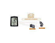 Велокомпьютер Sigma BC 16.16 STS CAD, беспроводной, черный