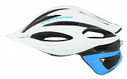 Шлем велосипедный CRATONI C-LIMIT WHITE-BLUE RUBBER L-XL