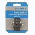 Колодки тормозные шоссейные Shimano R55C4, 1 пара, для Dura-Ace, Ultegra, 105, для алю ободов