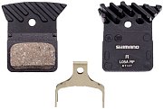 Колодки тормозные Shimano L05A с радиаторами, органические, на алю пластине