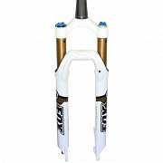 Вилка Fox Racing Shox 32 Float 100 27,5" FIT4 Factory Kashima 9mm Tapered, белая