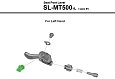 Гайка Shimano фиксирующая для манеток переключения