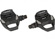 Педали Shimano PD-RS500, SPD-SL, с желтыми шипами SH11