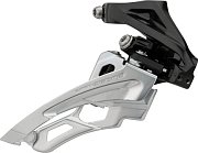 Переключатель передний Shimano FD-M6000, 3х10ск. 40-42Т средний хомут, side-swing, передяя тяга