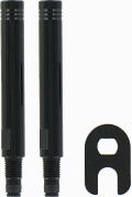 Удлинитель вентиля VAR RP-44600 2 шт. ALU, 40 mm, черные