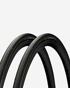Покрышка Continental Ultra Sport III 700x25 черная, пара (2шт)