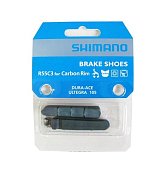 Вкладыши тормозные Shimano R55C3, 1 пара, для карбоновых ободов