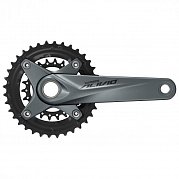 Система шатунов Shimano FC-M4050-B2, 170мм, BSA, 36/22, черная