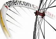 Колеса American Classic MTB Tubeless 6 болтов, белые, QR5мм-100мм/QR5мм-135мм