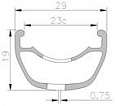 Обод Mach1 5.50SL, 27.5" - ETRTO 584 x 23C