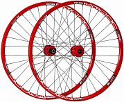 Колесо заднее DT Swiss E2000 Centerlock, 10x135, красное 